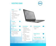 DELL VOSTRO 5568 i5-7200U/8GB/256GB SSD/Intel HD/15,6''/W10Pro Srebrny - 1388780 - zdjęcie 6